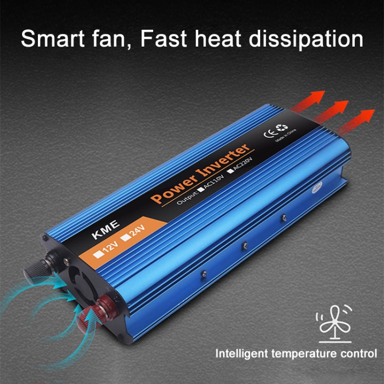 Carmaer 500W Car Smart Multi-function Digital Display Inverter Household Power Converter, Specification:24V to 220V - Modified Square Wave by PMC TechLife | Online Shopping South Africa | PMC TechLife | Buy Now Pay Later Mobicred