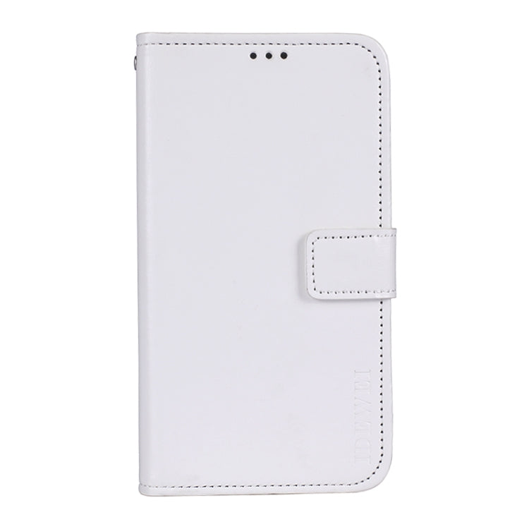 idewei Crazy Horse Texture Horizontal Flip Leather Case with Holder & Card Slots & Wallet For Tecno Spark 7P(White) - Tecno Cases by idewei | Online Shopping South Africa | PMC Jewellery | Buy Now Pay Later Mobicred