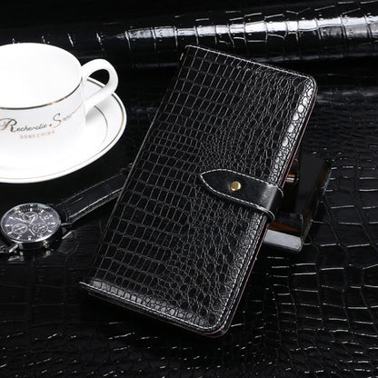 For Oukitel C21 Pro idewei Crocodile Texture Horizontal Flip Leather Case with Holder & Card Slots & Wallet(Black) - More Brand by idewei | Online Shopping South Africa | PMC Jewellery | Buy Now Pay Later Mobicred