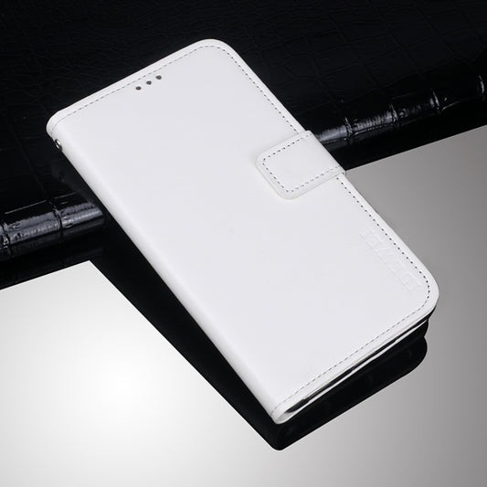 idewei Crazy Horse Texture Horizontal Flip Leather Case with Holder & Card Slots & Wallet For Doogee N40 Pro(White) - More Brand by idewei | Online Shopping South Africa | PMC Jewellery | Buy Now Pay Later Mobicred