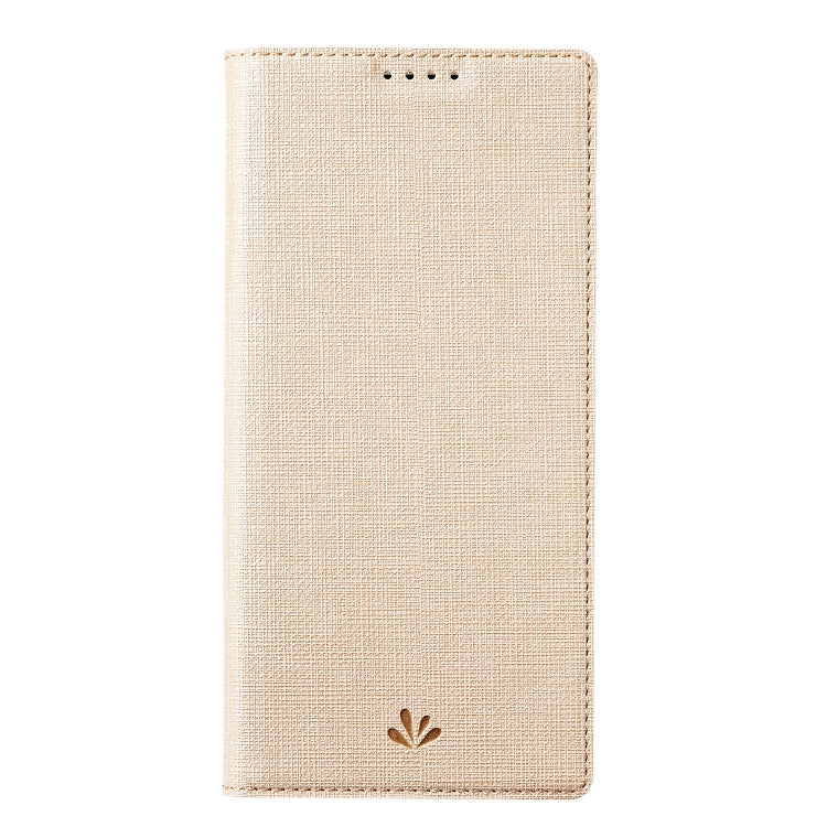 For Sharp Aquos R6 ViLi DMX Series Shockproof TPU + PU Leather Magnetic Attraction Horizontal Flip Case with Card Slot & Holder(Gold) - More Brand by ViLi | Online Shopping South Africa | PMC Jewellery | Buy Now Pay Later Mobicred