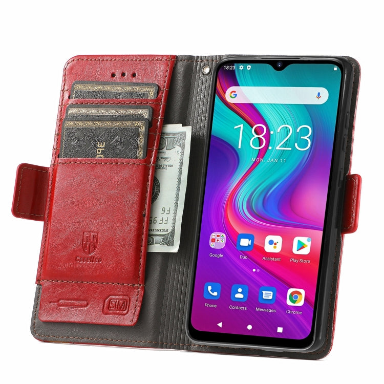 For Doogee X96 Pro CaseNeo Business Splicing Dual Magnetic Buckle Horizontal Flip PU Leather Case with Holder & Card Slots & Wallet(Red) - More Brand by PMC Jewellery | Online Shopping South Africa | PMC Jewellery | Buy Now Pay Later Mobicred