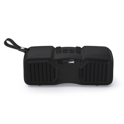 New Rixing NR-9011 Bluetooth 5.0 Portable Outdoor Wireless Bluetooth Speaker(Black) - Desktop Speaker by NewRixing | Online Shopping South Africa | PMC Jewellery | Buy Now Pay Later Mobicred