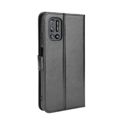 For Doogee N40 Pro Crazy Horse Texture Horizontal Flip Leather Case with Holder & Card Slots & Lanyard(Black) - More Brand by PMC Jewellery | Online Shopping South Africa | PMC Jewellery | Buy Now Pay Later Mobicred