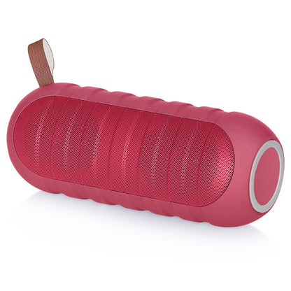 NewRixing NR-3025 TWS Outdoor Portable Splashproof Bluetooth Speaker with Flashlight Function(Red) - Desktop Speaker by NewRixing | Online Shopping South Africa | PMC Jewellery | Buy Now Pay Later Mobicred