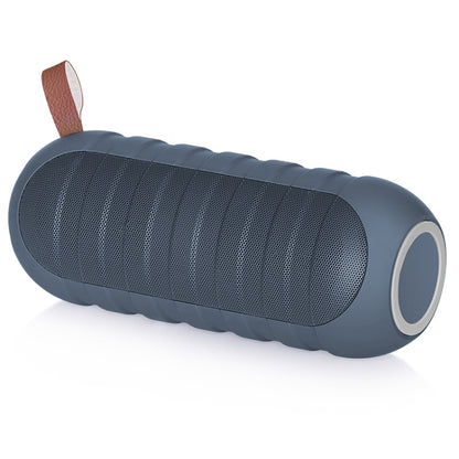 NewRixing NR-3025 TWS Outdoor Portable Splashproof Bluetooth Speaker with Flashlight Function(Blue) - Desktop Speaker by NewRixing | Online Shopping South Africa | PMC Jewellery | Buy Now Pay Later Mobicred