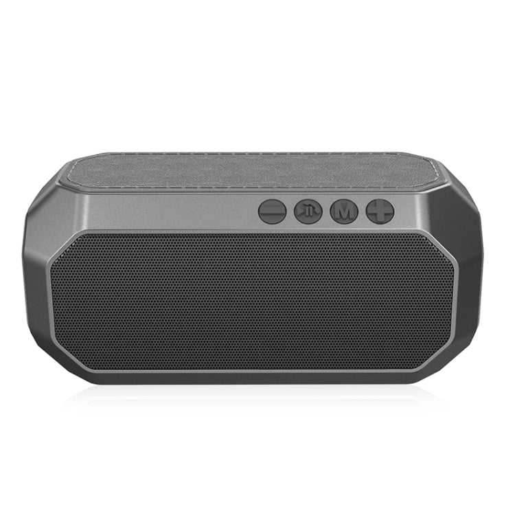 NewRixing NR-4000 TWS Mesh Polygon Music Box Concept Bluetooth Speaker(Iron Grey) - Desktop Speaker by NewRixing | Online Shopping South Africa | PMC Jewellery | Buy Now Pay Later Mobicred