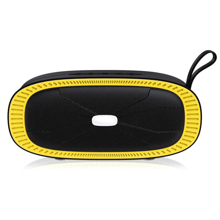 NewRixing NR-4022 TWS Two-color Bluetooth Speaker with Handle(Yellow) - Desktop Speaker by NewRixing | Online Shopping South Africa | PMC Jewellery | Buy Now Pay Later Mobicred