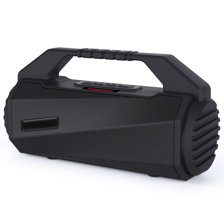 NewRixing NR-4025P with Screen Outdoor Splash-proof Water Portable Bluetooth Speaker, Support Hands-free Call / TF Card / FM / U Disk(Black) - Desktop Speaker by NewRixing | Online Shopping South Africa | PMC Jewellery | Buy Now Pay Later Mobicred