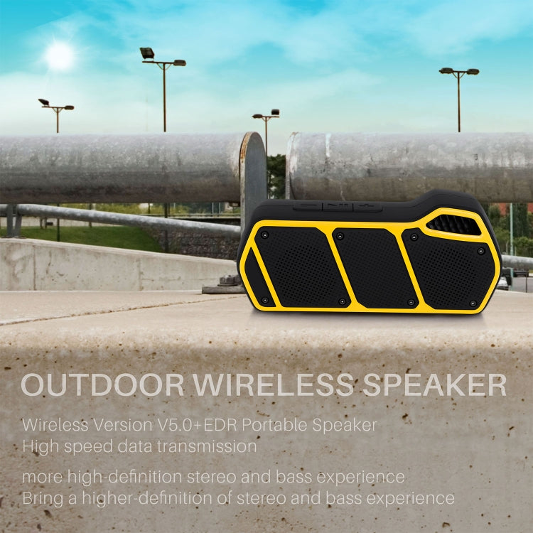 NewRixing NR-5011 Outdoor Portable Bluetooth Speakerr, Support Hands-free Call / TF Card / FM / U Disk(Red) - Desktop Speaker by NewRixing | Online Shopping South Africa | PMC Jewellery | Buy Now Pay Later Mobicred