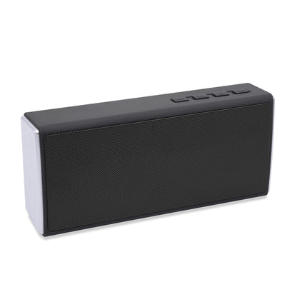 NewRixing NR-5012 Desktop Plating Bluetooth Speakerr, Support Hands-free Call / TF Card / FM / U Disk(Grey) - Desktop Speaker by NewRixing | Online Shopping South Africa | PMC Jewellery | Buy Now Pay Later Mobicred