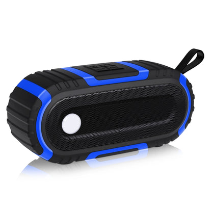 NewRixing NR-5016 Outdoor Splash-proof Water Bluetooth Speaker, Support Hands-free Call / TF Card / FM / U Disk(Blue) - Desktop Speaker by NewRixing | Online Shopping South Africa | PMC Jewellery | Buy Now Pay Later Mobicred