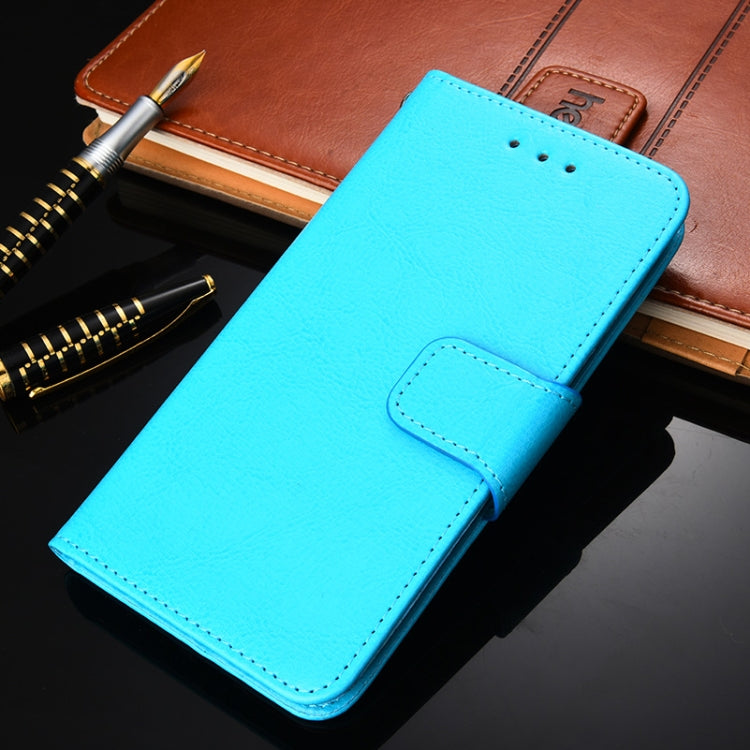 For Doogee X95 Crystal Texture Horizontal Flip Leather Case with Holder & Card Slots & Wallet(Light Blue) - More Brand by PMC Jewellery | Online Shopping South Africa | PMC Jewellery | Buy Now Pay Later Mobicred