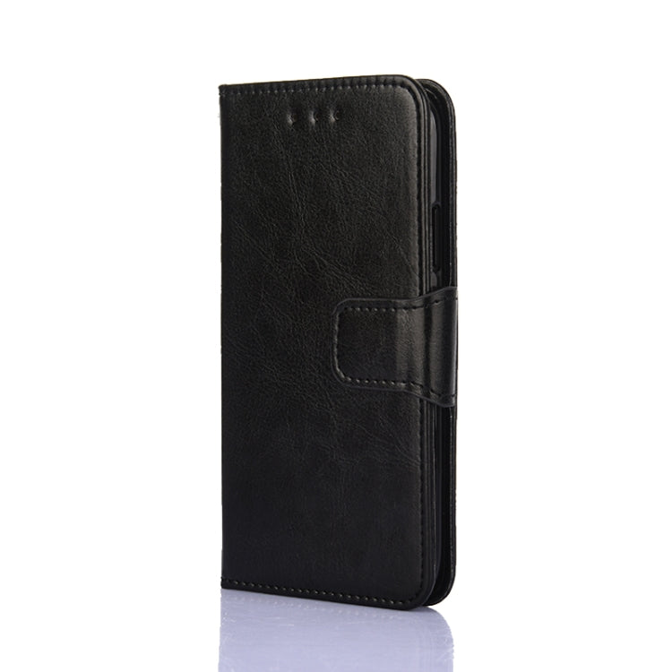 For Ulefone Note 10 Crystal Texture Horizontal Flip Leather Case with Holder & Card Slots & Wallet(Black) - Ulefone Cases by PMC Jewellery | Online Shopping South Africa | PMC Jewellery | Buy Now Pay Later Mobicred