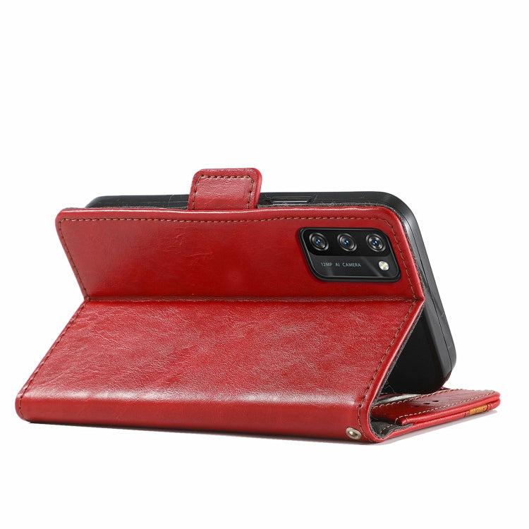 For Blackview A100 CaseNeo Business Splicing Dual Magnetic Buckle Horizontal Flip PU Leather Case with Holder & Card Slots & Wallet(Red) - More Brand by PMC Jewellery | Online Shopping South Africa | PMC Jewellery