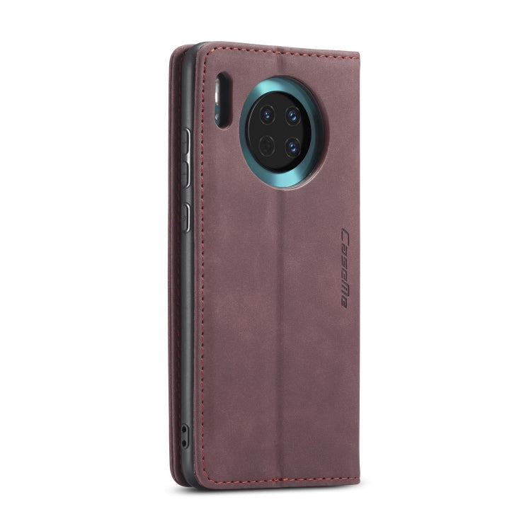 For Huawei Mate 30 4G / 5G CaseMe-013 Multifunctional Horizontal Flip Leather Case with Card Slot & Holder & Wallet(Wine Red) - Huawei Cases by CaseMe | Online Shopping South Africa | PMC Jewellery | Buy Now Pay Later Mobicred