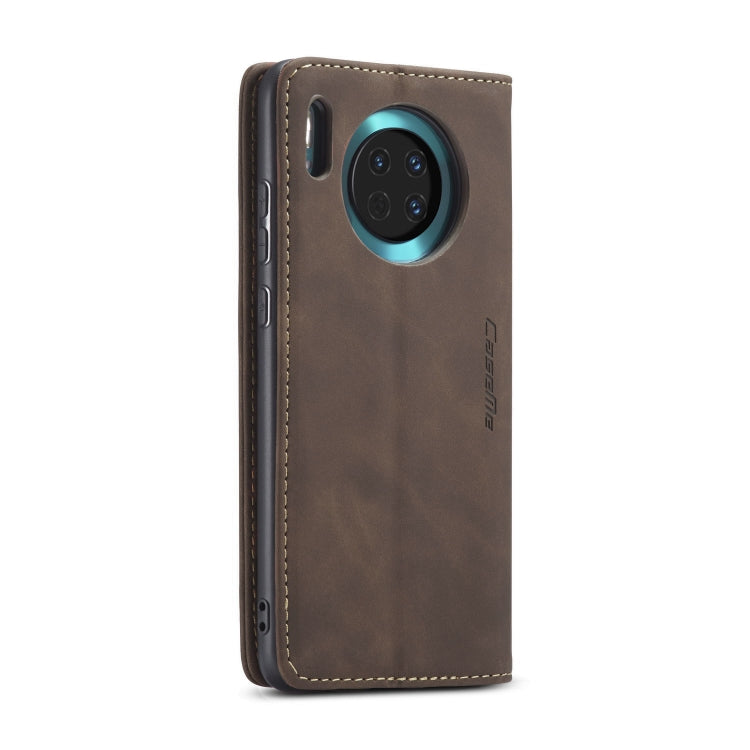 For Huawei Mate 30 4G / 5G CaseMe-013 Multifunctional Horizontal Flip Leather Case with Card Slot & Holder & Wallet(Coffee) - Huawei Cases by CaseMe | Online Shopping South Africa | PMC Jewellery | Buy Now Pay Later Mobicred