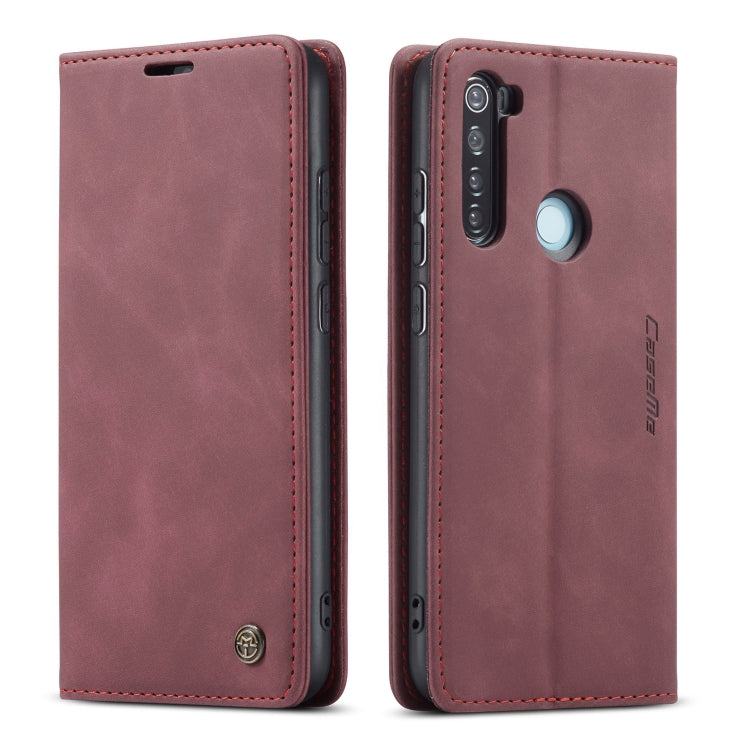 For Xiaomi Redmi Note 8 CaseMe-013 Multifunctional Horizontal Flip Leather Case with Card Slot & Holder & Wallet(Wine Red) - Xiaomi Cases by CaseMe | Online Shopping South Africa | PMC Jewellery | Buy Now Pay Later Mobicred