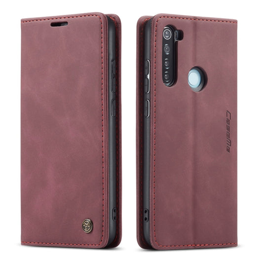 For Xiaomi Redmi Note 8 CaseMe-013 Multifunctional Horizontal Flip Leather Case with Card Slot & Holder & Wallet(Wine Red) - Xiaomi Cases by CaseMe | Online Shopping South Africa | PMC Jewellery | Buy Now Pay Later Mobicred