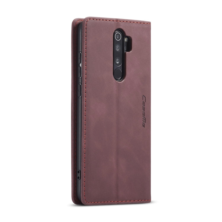 For Xiaomi Redmi Note 8 Pro CaseMe-013 Multifunctional Horizontal Flip Leather Case with Card Slot & Holder & Wallet(Wine Red) - Xiaomi Cases by CaseMe | Online Shopping South Africa | PMC Jewellery | Buy Now Pay Later Mobicred