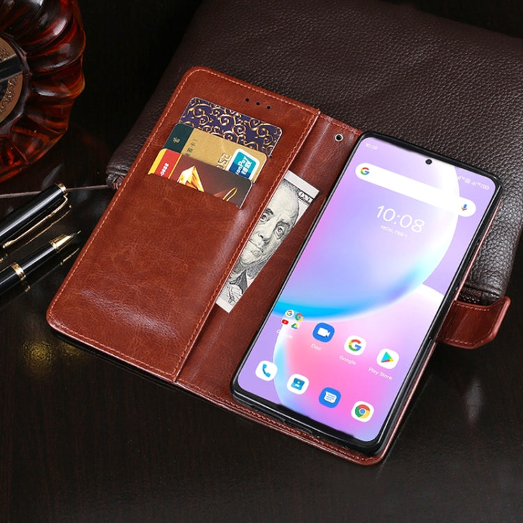 For UMIDIGI A11 Pro Max idewei Crazy Horse Texture Horizontal Flip Leather Case with Holder & Card Slots & Wallet(Sky Blue) - More Brand by idewei | Online Shopping South Africa | PMC Jewellery | Buy Now Pay Later Mobicred