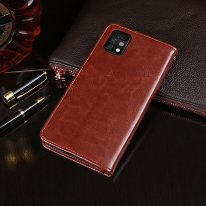 For UMIDIGI A11 Pro Max idewei Crazy Horse Texture Horizontal Flip Leather Case with Holder & Card Slots & Wallet(Red) - More Brand by idewei | Online Shopping South Africa | PMC Jewellery | Buy Now Pay Later Mobicred