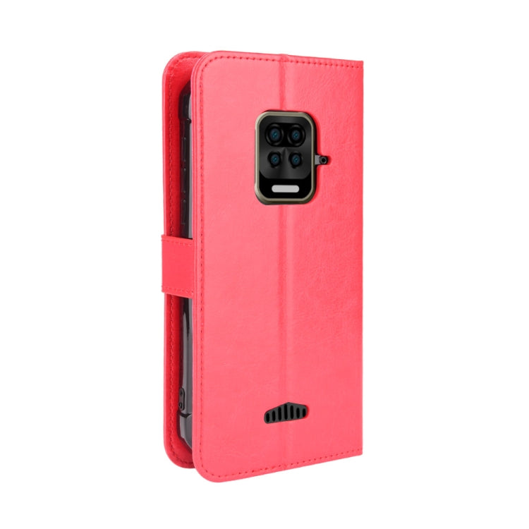 For Doogee S59 / S59 Pro Crazy Horse Texture Horizontal Flip Leather Case with Holder & Card Slots & Lanyard(Red) - More Brand by PMC Jewellery | Online Shopping South Africa | PMC Jewellery | Buy Now Pay Later Mobicred