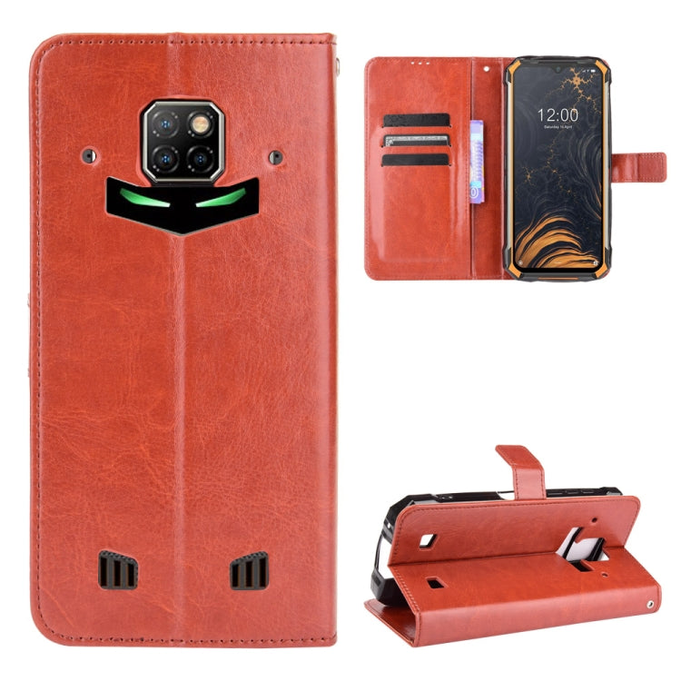 For Doogee S88 Plus / S88 Pro Crazy Horse Texture Horizontal Flip Leather Case with Holder & Card Slots & Lanyard(Brown) - More Brand by PMC Jewellery | Online Shopping South Africa | PMC Jewellery | Buy Now Pay Later Mobicred