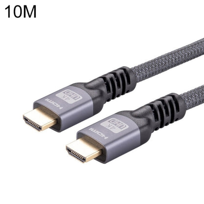 HDMI 2.0 Male to HDMI 2.0 Male 4K Ultra-HD Braided Adapter Cable, Cable Length:10m(Grey) - Cable by PMC Jewellery | Online Shopping South Africa | PMC Jewellery | Buy Now Pay Later Mobicred