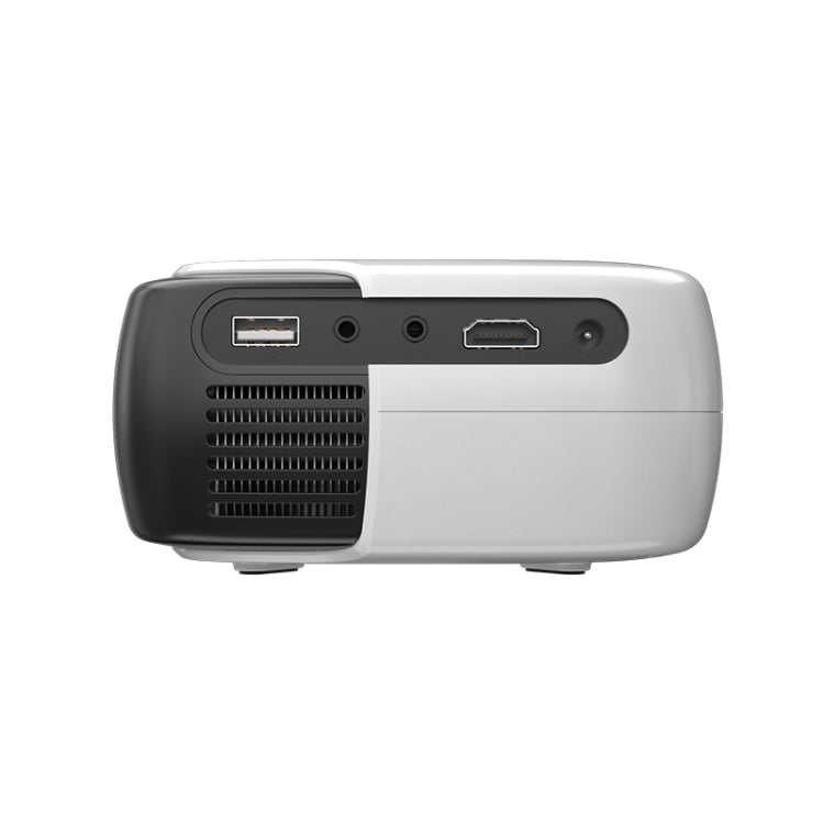 DR-860 1920x1080 1000 Lumens Portable Home Theater LED Projector, Plug Type:EU Plug(Black White) - LED Projector by PMC Jewellery | Online Shopping South Africa | PMC Jewellery | Buy Now Pay Later Mobicred