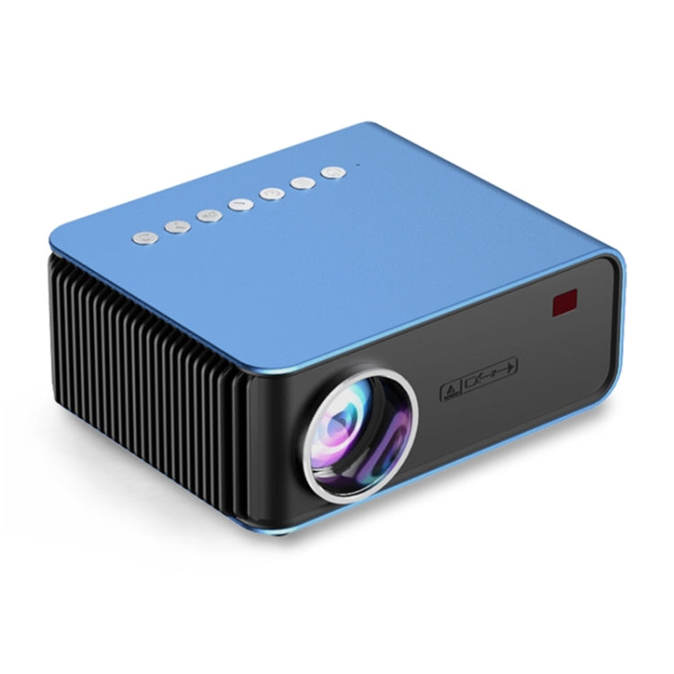 T4 Regular Version 1024x600 1200 Lumens Portable Home Theater LCD Projector, Plug Type:AU Plug(Blue) - Mini Projector by PMC Jewellery | Online Shopping South Africa | PMC Jewellery | Buy Now Pay Later Mobicred