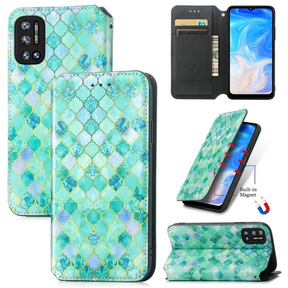 For Doogee N40 Pro CaseNeo Colorful Magnetic Leather Case with Holder & Card Slot & Wallet(Emerald) - More Brand by PMC Jewellery | Online Shopping South Africa | PMC Jewellery | Buy Now Pay Later Mobicred