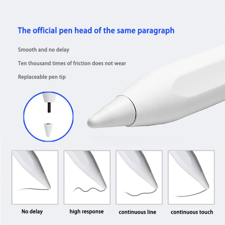 JT17 Universal Active Capacitive Pen for Mobile Phones and Tablets(White) - Stylus Pen by PMC TechLife | Online Shopping South Africa | PMC TechLife | Buy Now Pay Later Mobicred
