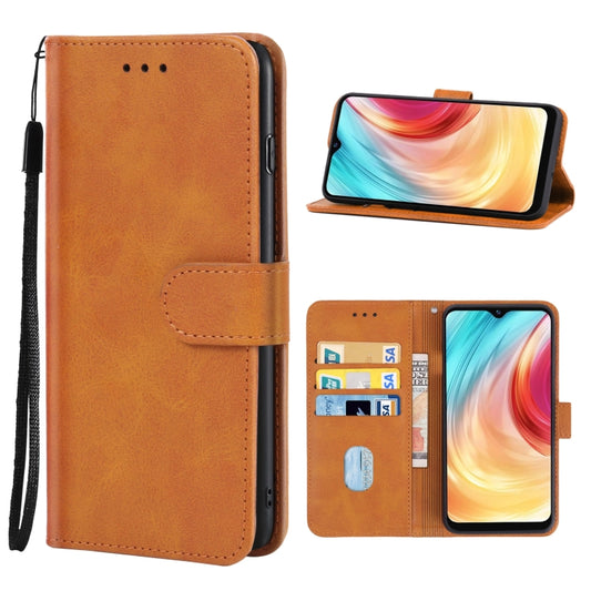 Leather Phone Case For Blackview A80(Brown) - More Brand by PMC Jewellery | Online Shopping South Africa | PMC Jewellery | Buy Now Pay Later Mobicred