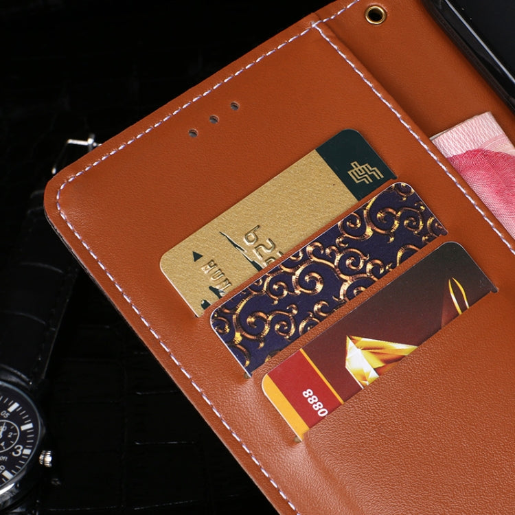 For Oukitel C25 idewei Crocodile Texture Horizontal Flip Leather Phone Case(Dark Blue) - free shipping - PMC Jewellery - Order now!