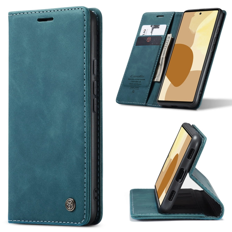 For Google Pixel 6 CaseMe 013 Multifunctional Horizontal Flip Leather Phone Case with Card Slot & Holder & Wallet(Blue) - Google Cases by CaseMe | Online Shopping South Africa | PMC Jewellery | Buy Now Pay Later Mobicred