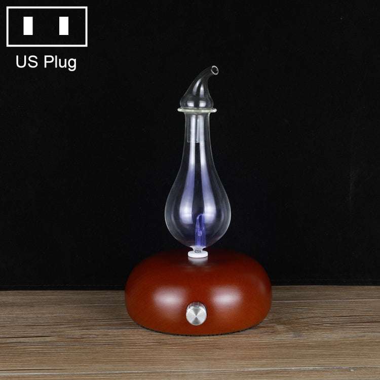 Wood Essential Oil Diffuser Aromatherapy Machine Automatic Alcohol Sprayer, Plug Specification:US Plug(Dark Brown) - free shipping - PMC TechLife - Order now!