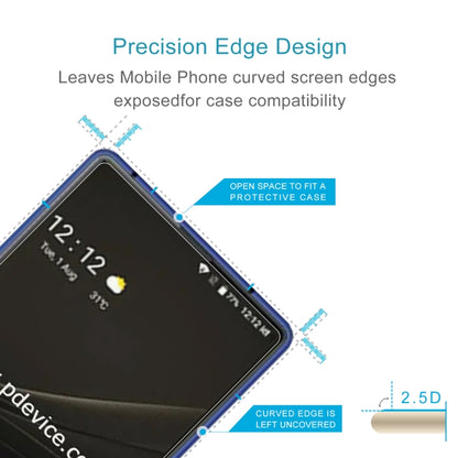 50 PCS 0.26mm 9H 2.5D Tempered Glass Film For Doogee MIX Lite - For Doogee by PMC Jewellery | Online Shopping South Africa | PMC Jewellery | Buy Now Pay Later Mobicred