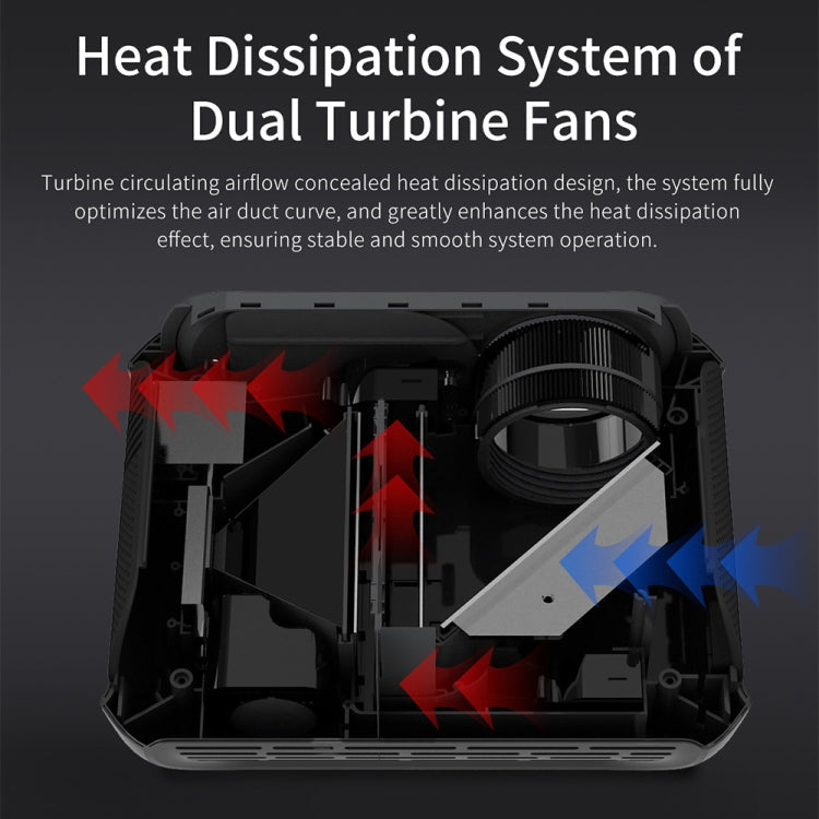 T7 1920x1080P 200 ANSI Portable Home Theater LED HD Digital Projector, Same Screen Version, UK Plug(Black) - free shipping - PMC TechLife - Order now!