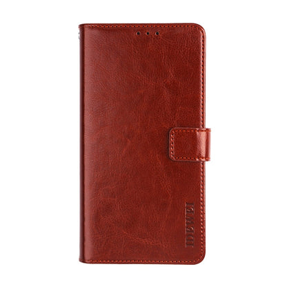 For Cubot X50 idewei Crazy Horse Texture Leather Case with Holder & Card Slots & Wallet(Brown) - More Brand by idewei | Online Shopping South Africa | PMC Jewellery | Buy Now Pay Later Mobicred