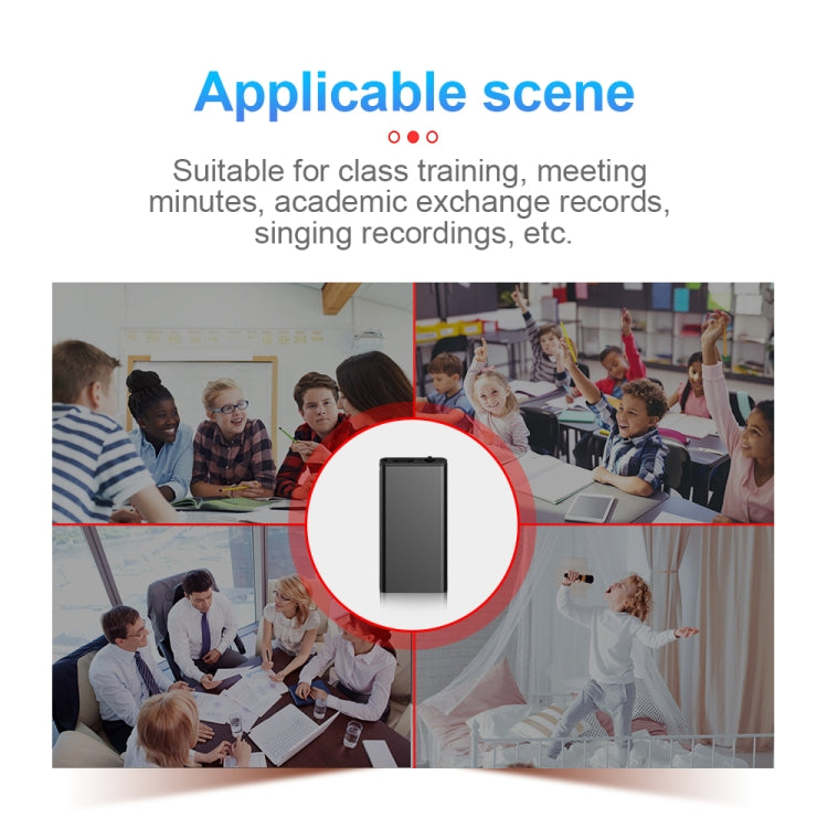 Q1 Intelligent HD Noise Reduction Voice Control Recorder, Capacity:32GB(Black) - Recording Pen by PMC TechLife | Online Shopping South Africa | PMC TechLife | Buy Now Pay Later Mobicred