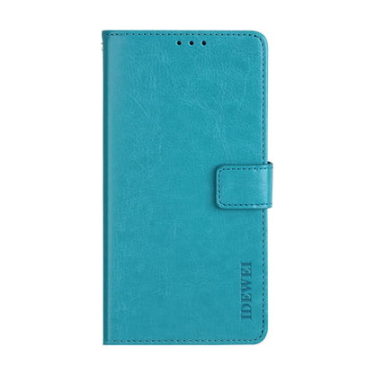 For TCL 20 R 5G idewei Crazy Horse Texture Leather Phone Case(Sky Blue) - More Brand by idewei | Online Shopping South Africa | PMC Jewellery | Buy Now Pay Later Mobicred