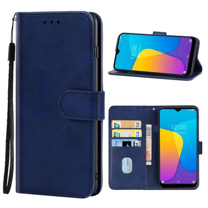 Leather Phone Case For Doogee Y8C / X90(Blue) - More Brand by PMC Jewellery | Online Shopping South Africa | PMC Jewellery | Buy Now Pay Later Mobicred