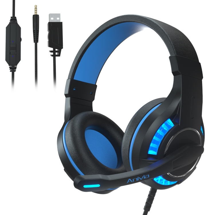 SADES MH603 3.5mm Port Adjustable Gaming Headset with Microphone(Black Blue) - Multimedia Headset by SADES | Online Shopping South Africa | PMC Jewellery | Buy Now Pay Later Mobicred