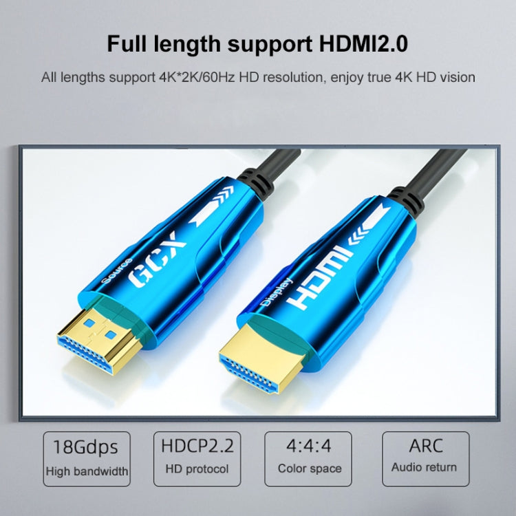 HDMI 2.0 Male to HDMI 2.0 Male 4K HD Active Optical Cable, Cable Length:1.8m - Audio Optical Cables by PMC Jewellery | Online Shopping South Africa | PMC Jewellery | Buy Now Pay Later Mobicred