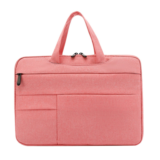 POFOKO C510 Waterproof Oxford Cloth Laptop Handbag For 15.4-16 inch Laptops(Pink) - Other by POFOKO | Online Shopping South Africa | PMC Jewellery | Buy Now Pay Later Mobicred