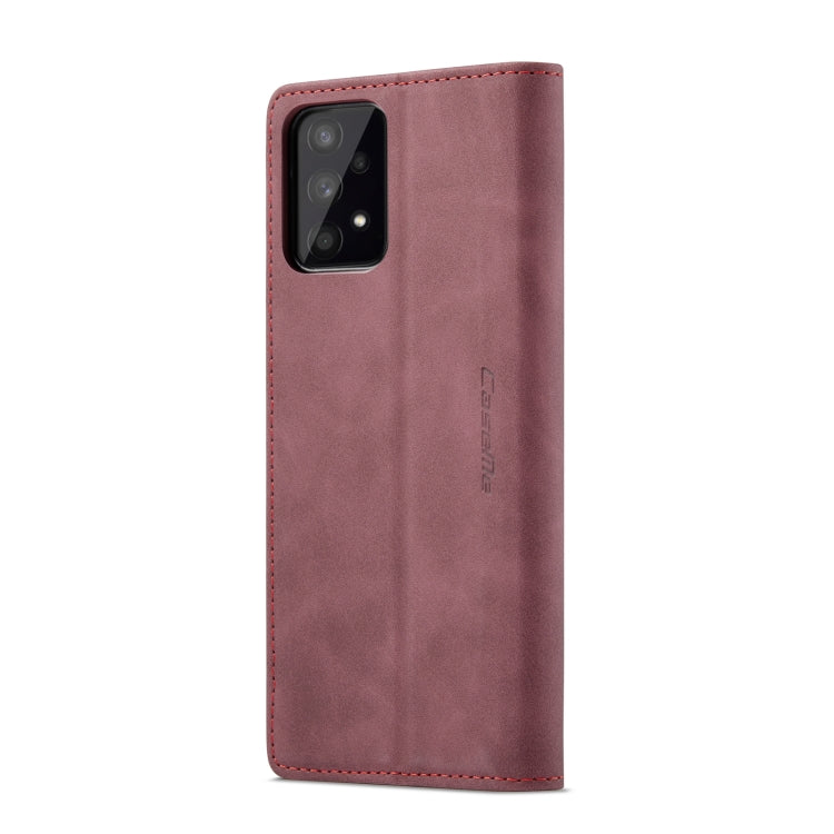 For Samsung Galaxy A33 5G CaseMe 013 Multifunctional Horizontal Flip Leather Phone Case(Wine Red) - Galaxy Phone Cases by CaseMe | Online Shopping South Africa | PMC Jewellery | Buy Now Pay Later Mobicred