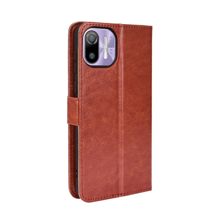 For Ulefone Note 6/ Note 6P Retro Crazy Horse Texture Leather Phone Case(Brown) - Ulefone Cases by PMC Jewellery | Online Shopping South Africa | PMC Jewellery | Buy Now Pay Later Mobicred