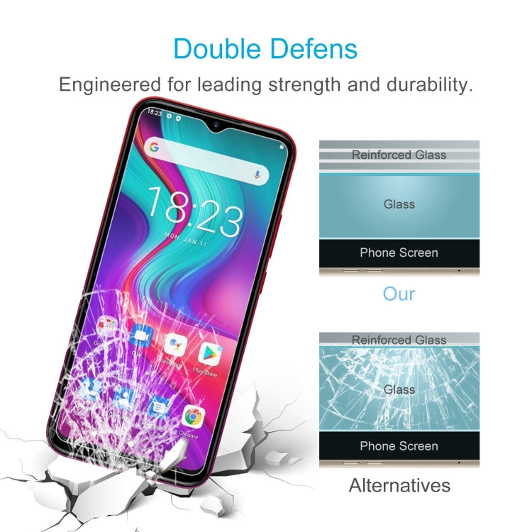 10 PCS 0.26mm 9H 2.5D Tempered Glass Film For Doogee X96 - For Doogee by PMC Jewellery | Online Shopping South Africa | PMC Jewellery | Buy Now Pay Later Mobicred