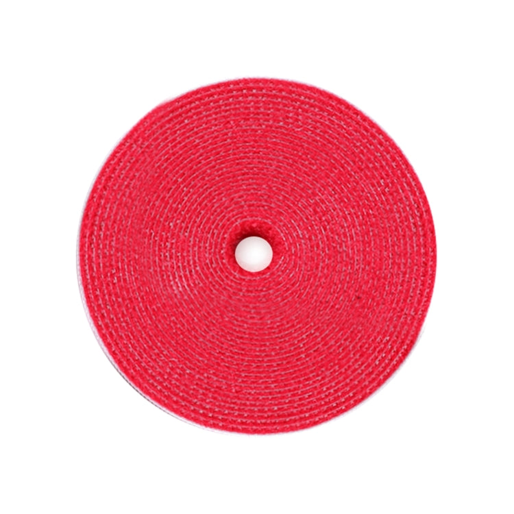 DUX DUICS Stoyobe Circle Hook and Loop Cable Ties, Length: 3m(Red) - Cable Ties & Organizers by DUX DUCIS | Online Shopping South Africa | PMC Jewellery | Buy Now Pay Later Mobicred